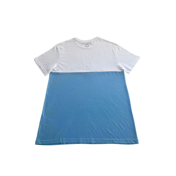 Trussardi Beachwear Light Blue Cotton Men T-Shirt Trussardi Beachwear Light Blue Cotton Men T-Shirt