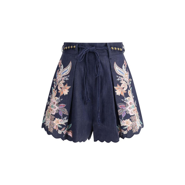 Zimmermann Rhiannon Tuck Shorts Zimmermann Rhiannon Tuck Shorts