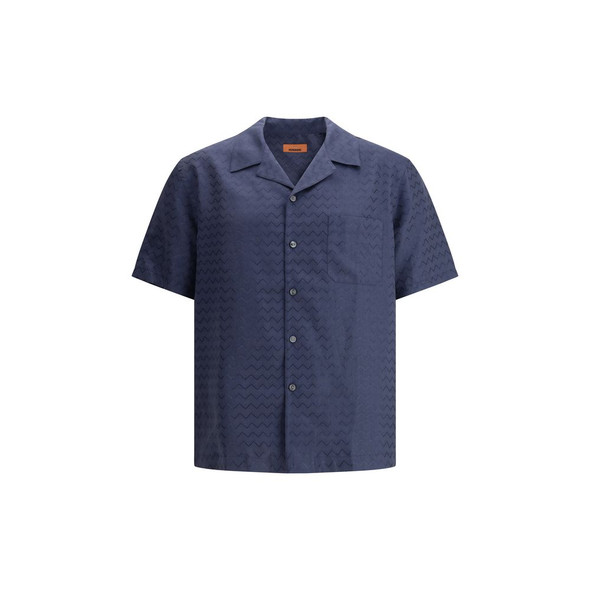 Bowling Shirt with shiny ZigZag pattern Bowling Shirt with shiny ZigZag pattern