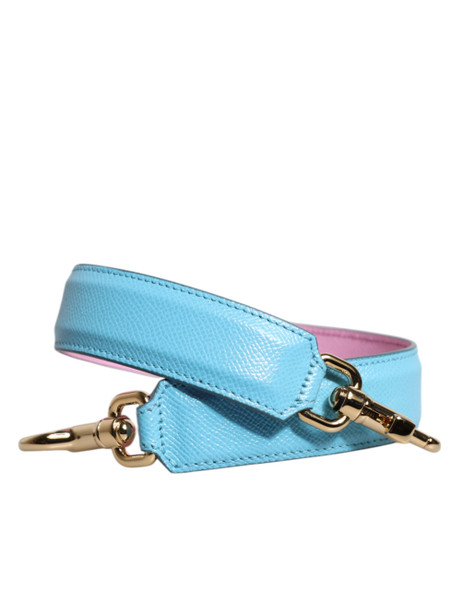 Pink Blue Leather Handle Bag Shoulder Strap Pink Blue Leather Handle Bag Shoulder Strap