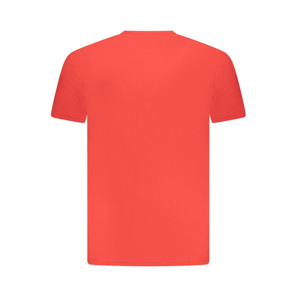 Red Cotton Men T-Shirt CA-36687 Red Cotton Men T-Shirt CA-36687