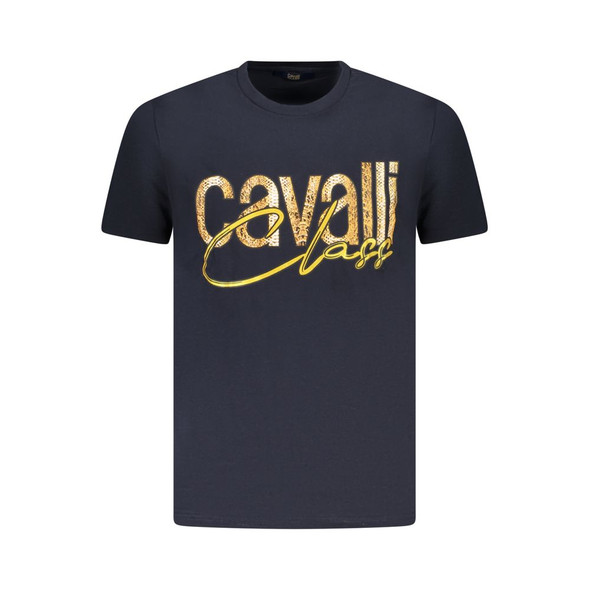 Blue Cotton Men T-Shirt CA-36638 Blue Cotton Men T-Shirt CA-36638