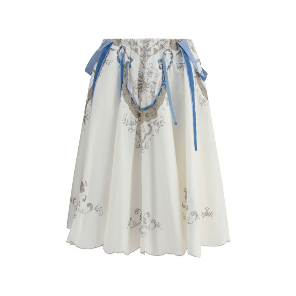 Cotton midi Skirt Cotton midi Skirt