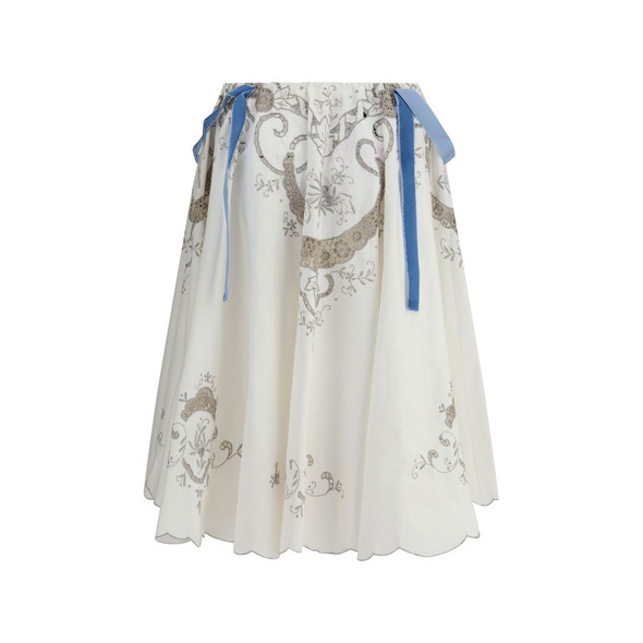 Cotton midi Skirt Cotton midi Skirt