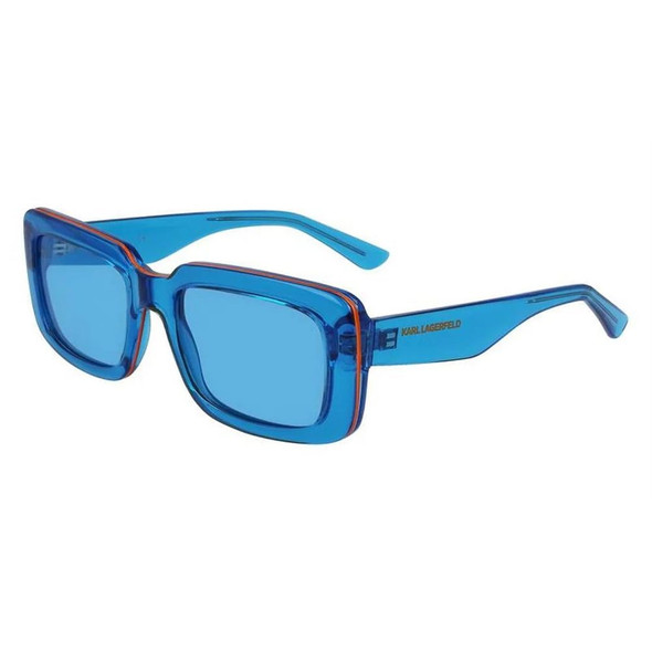 Karl Lagerfeld Blue Injected Sunglasses KLKL6101S450AC Karl Lagerfeld Blue Injected Sunglasses KLKL6101S450AC