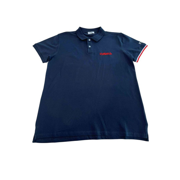 Iceberg Blue Cotton Men's Polo Shirt Iceberg Blue Cotton Men's Polo Shirt