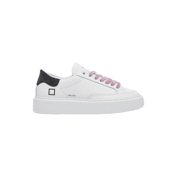 D.A.T.E Beige Leather Sneaker D.A.T.E Beige Leather Sneaker