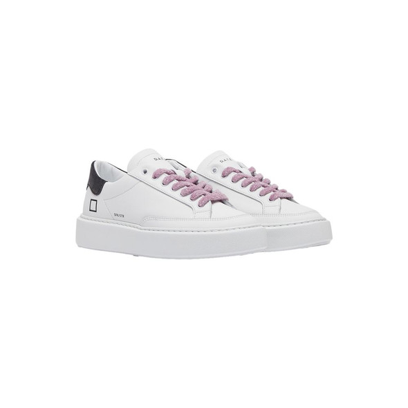 D.A.T.E Beige Leather Sneaker D.A.T.E Beige Leather Sneaker