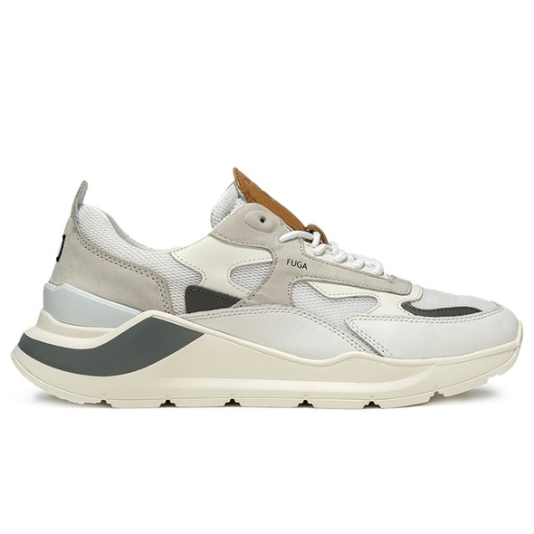 D.A.T.E White Leather Sneaker D.A.T.E White Leather Sneaker