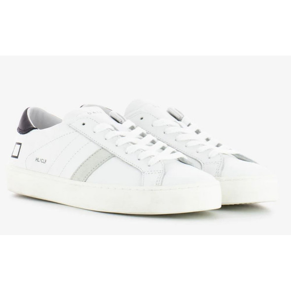 D.A.T.E White Leather Sneaker DA-15195 D.A.T.E White Leather Sneaker DA-15195