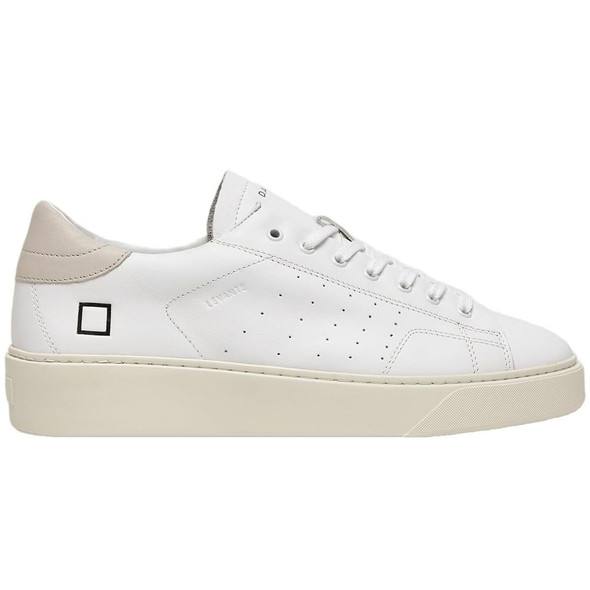 D.A.T.E White Leather Sneaker DA-15180 D.A.T.E White Leather Sneaker DA-15180