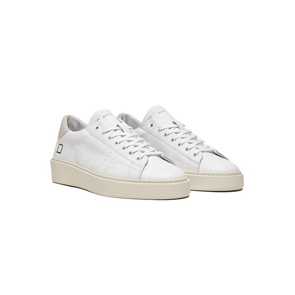 D.A.T.E White Leather Sneaker DA-15180 D.A.T.E White Leather Sneaker DA-15180