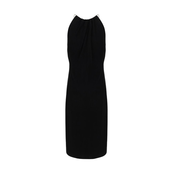 Midi Dress with halter neckline Midi Dress with halter neckline
