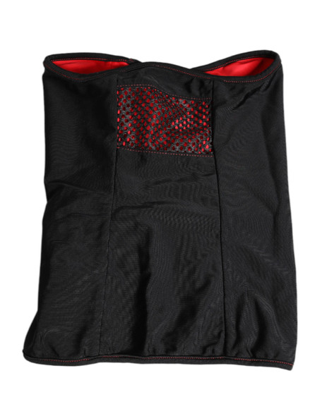 Black Nylon Knitted Neck Warmer Balaclava Scarf Black Nylon Knitted Neck Warmer Balaclava Scarf