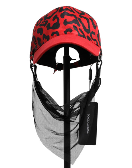 Dolce & Gabbana Red Cotton 6 Panels Women Baseball Cap HAT9841 Dolce & Gabbana Red Cotton 6 Panels Women Baseball Cap HAT9841