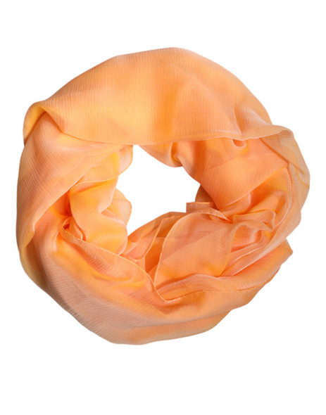 Orange Silk Rectangle Wrap Shawl Scarf Orange Silk Rectangle Wrap Shawl Scarf