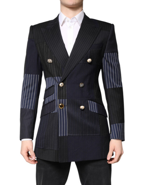 Multicolor Patchwork Jacket Coat Suit Blazer Multicolor Patchwork Jacket Coat Suit Blazer