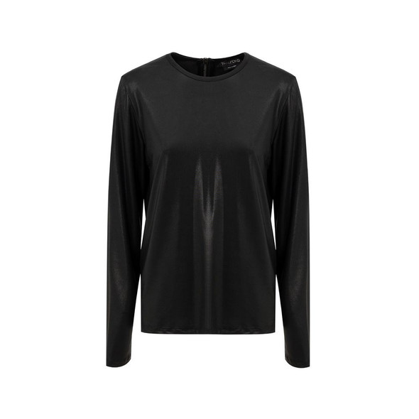 Tom Ford Black Viscose Long Sleeve Tom Ford Black Viscose Long Sleeve