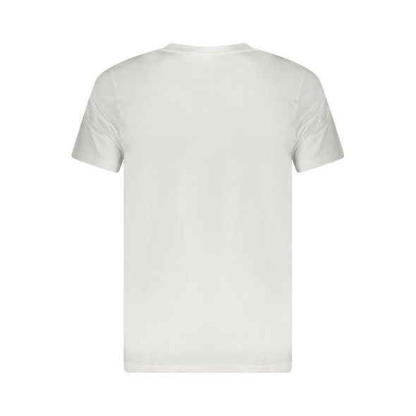 White Cotton Men T-Shirt CA-36674 White Cotton Men T-Shirt CA-36674