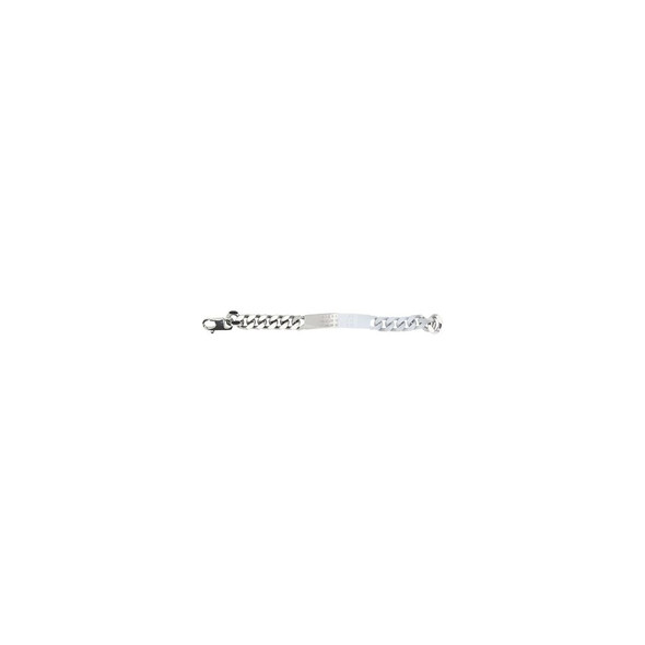 MM6 Minimal Logo Id Tag Bracelet MM6 Minimal Logo Id Tag Bracelet