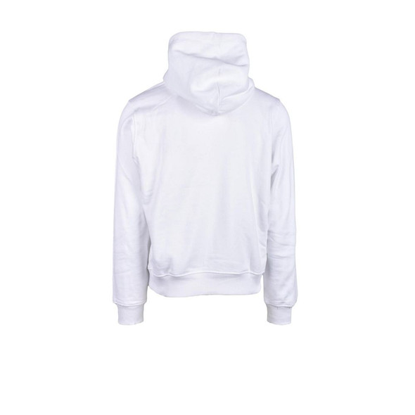 Diesel White Cotton Hoody Diesel White Cotton Hoody