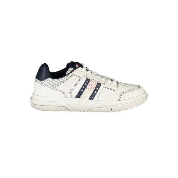Tommy Hilfiger Blue Leather Men Sneaker TO-36750 Tommy Hilfiger Blue Leather Men Sneaker TO-36750