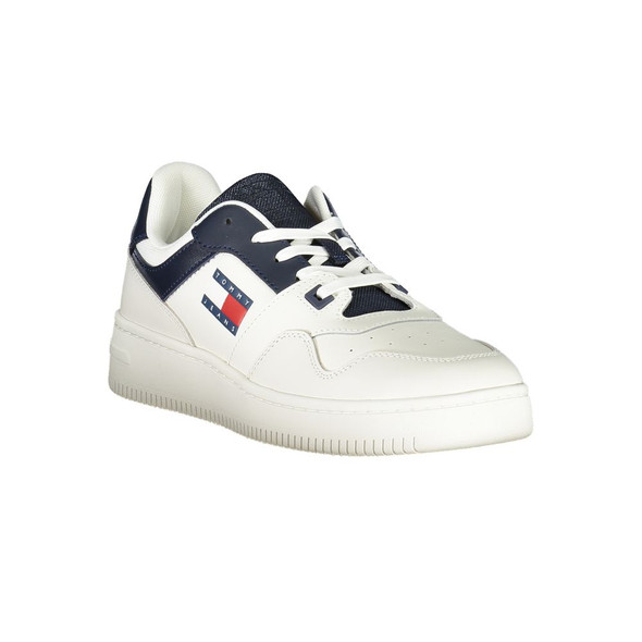 Tommy Hilfiger Blue Leather Men Sneaker TO-36753 Tommy Hilfiger Blue Leather Men Sneaker TO-36753