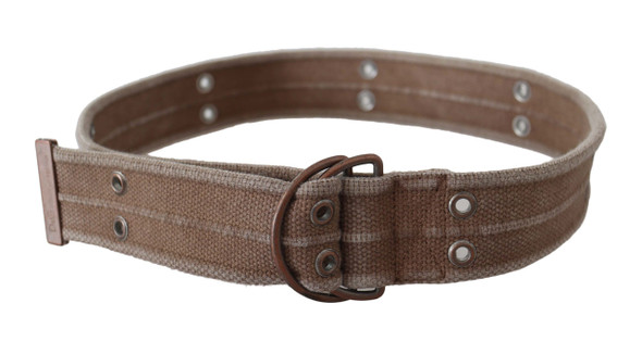 Dolce & Gabbana Beige Leather Logo Belt Sling Cintura Buckle Belt Dolce & Gabbana Beige Leather Logo Belt Sling Cintura Buckle Belt