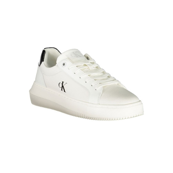 White Leather Women Sneaker CA-36787 White Leather Women Sneaker CA-36787
