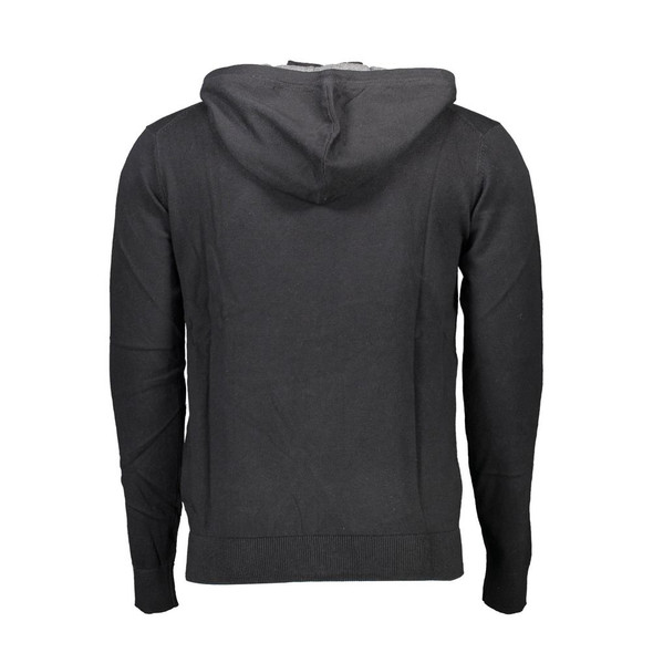 U.S. POLO ASSN. Black Cotton Mens Cardigan U.S. POLO ASSN. Black Cotton Mens Cardigan