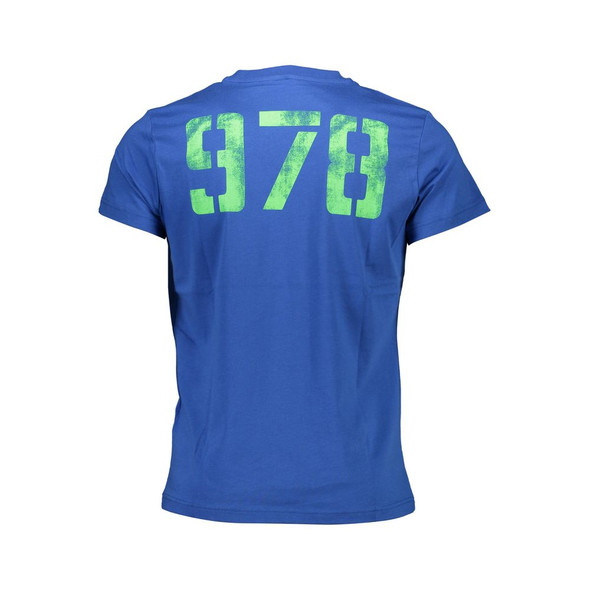 Diesel Blue Cotton Men T-Shirt DI-36881 Diesel Blue Cotton Men T-Shirt DI-36881