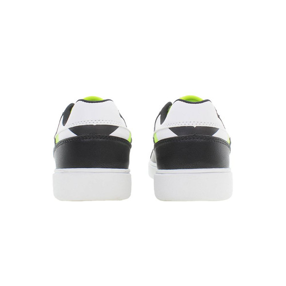 Black Polyester Men Sneaker US-36900 Black Polyester Men Sneaker US-36900