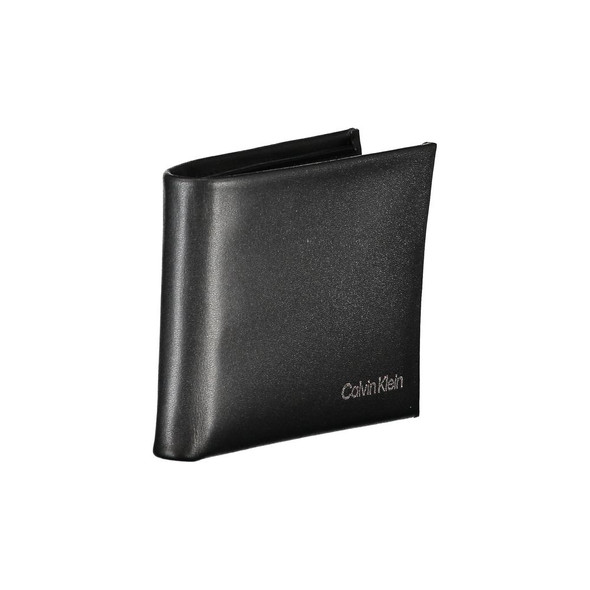 Calvin Klein Black Polyester Men Wallet CA-36905 Calvin Klein Black Polyester Men Wallet CA-36905