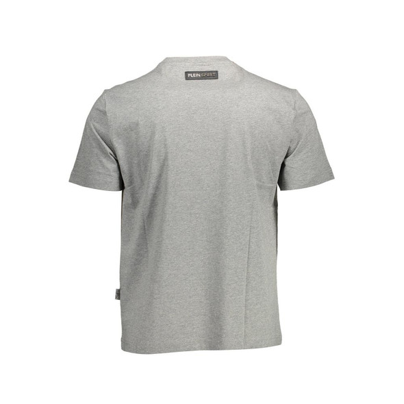 Plein Sport Brown Cotton Men T-Shirt PL-36946 Plein Sport Brown Cotton Men T-Shirt PL-36946