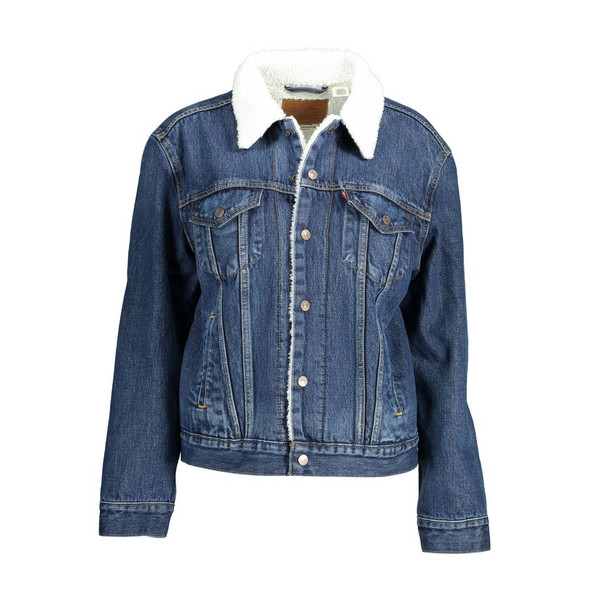 Levi's Blue Cotton Women Jacket Levi's Blue Cotton Women Jacket