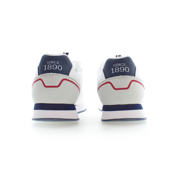 U.S. POLO ASSN. White Polyester Men Sneaker U.S. POLO ASSN. White Polyester Men Sneaker