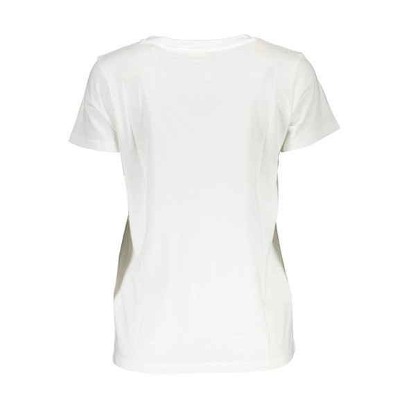 White Cotton Women T-Shirt LE-36959 White Cotton Women T-Shirt LE-36959