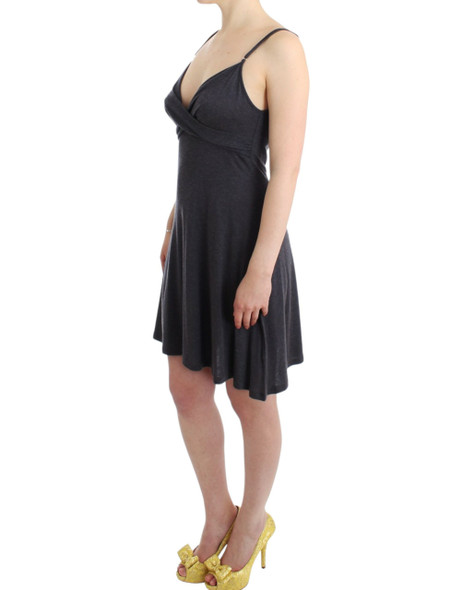 Gray knitted A-line dress Gray knitted A-line dress