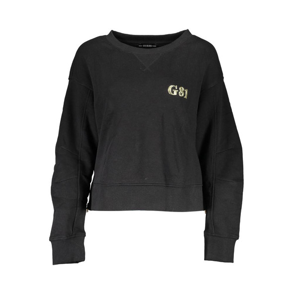 Black Cotton Women Sweater GU-36970 Black Cotton Women Sweater GU-36970