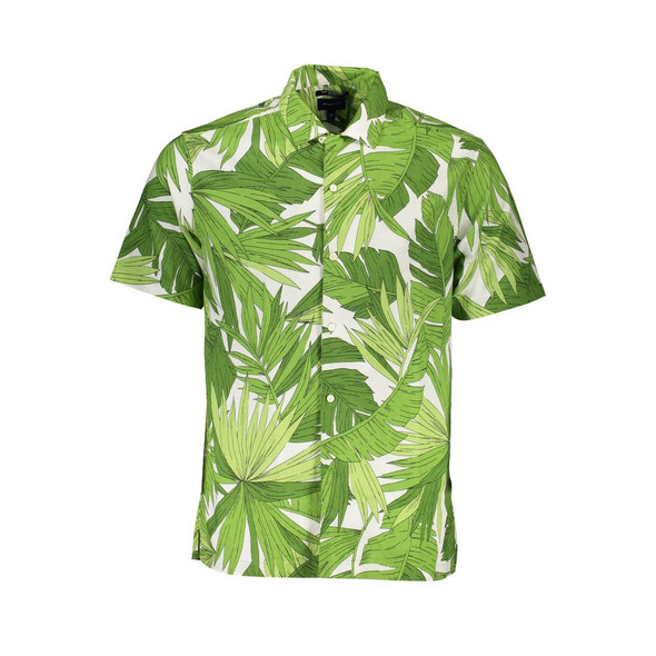Green Cotton Men Shirt GA-37008 Green Cotton Men Shirt GA-37008