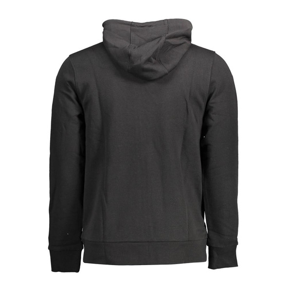 Cavalli Class Black Cotton Men Sweater CA-37027 Cavalli Class Black Cotton Men Sweater CA-37027
