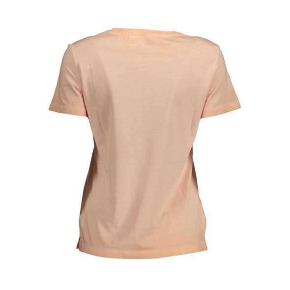 Guess Jeans Pink Cotton Women T-Shirt Guess Jeans Pink Cotton Women T-Shirt