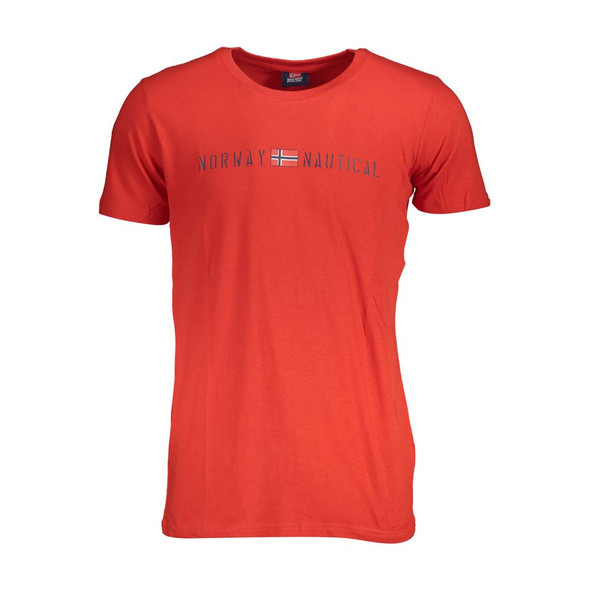 Norway 1963 Red Cotton Men T-Shirt Norway 1963 Red Cotton Men T-Shirt