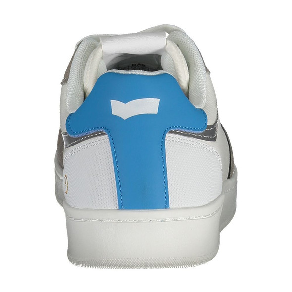 White Polyester Men Sneaker GA-37098 White Polyester Men Sneaker GA-37098