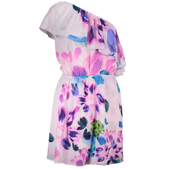 Desigual Pink Viscose Women Dress Desigual Pink Viscose Women Dress