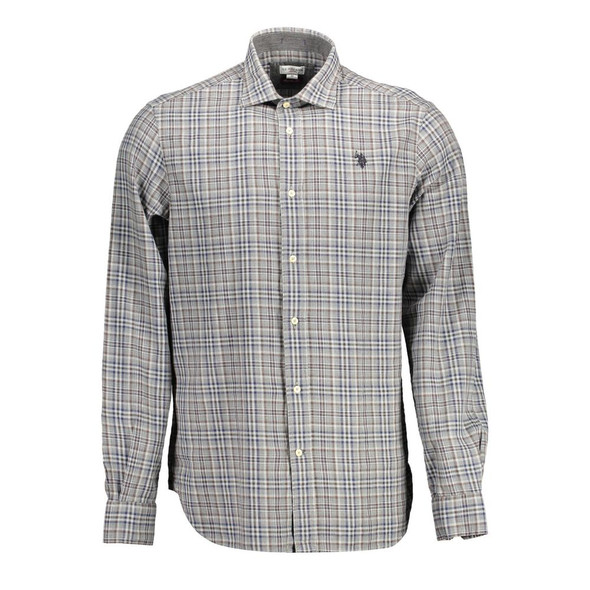 Brown Cotton Men Shirt Brown Cotton Men Shirt