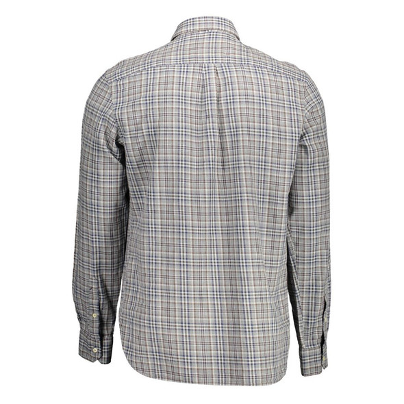 U.S. POLO ASSN. Brown Cotton Men Shirt U.S. POLO ASSN. Brown Cotton Men Shirt