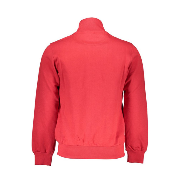 La Martina Red Cotton Men's Sweater La Martina Red Cotton Men's Sweater