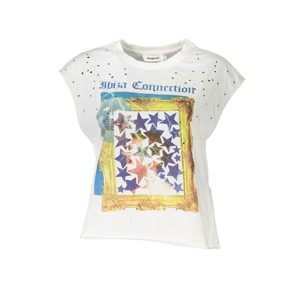 White Cotton Women TShirt White Cotton Women TShirt