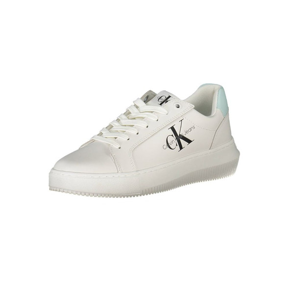 White Recycled Polyester Women Sneaker White Recycled Polyester Women Sneaker